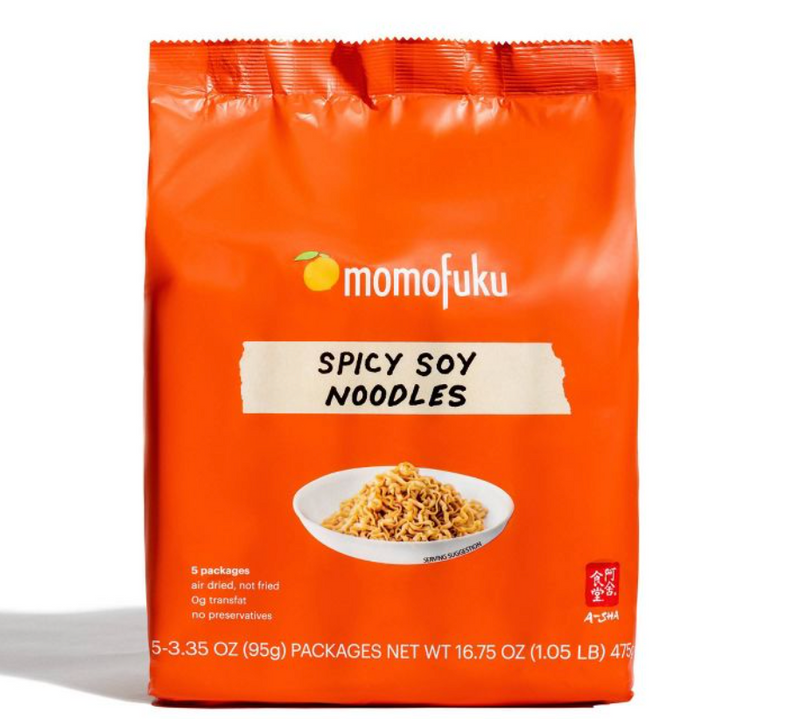 spicy soy noodles