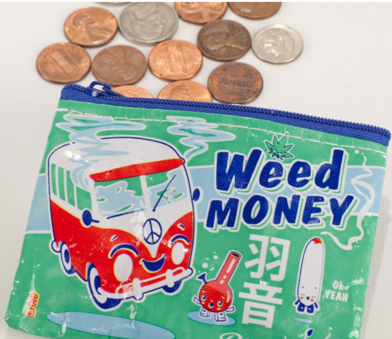 weed money coin purse