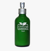 green glass 4oz spray bottle