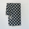 black check Turkish Towel  (2 sizes)