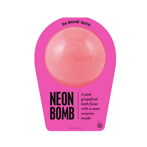 Neon Pink Bomb Bath Fizzers - daBomb