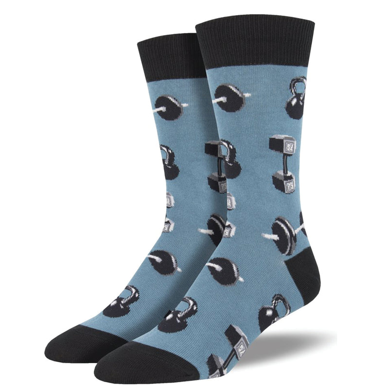 Do You Even Lift Bro - Socks- Blue