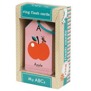 ABC mudpuppy: flashcard ring