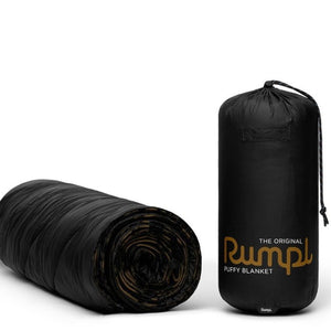Black- original puffy Rumpl Blanket