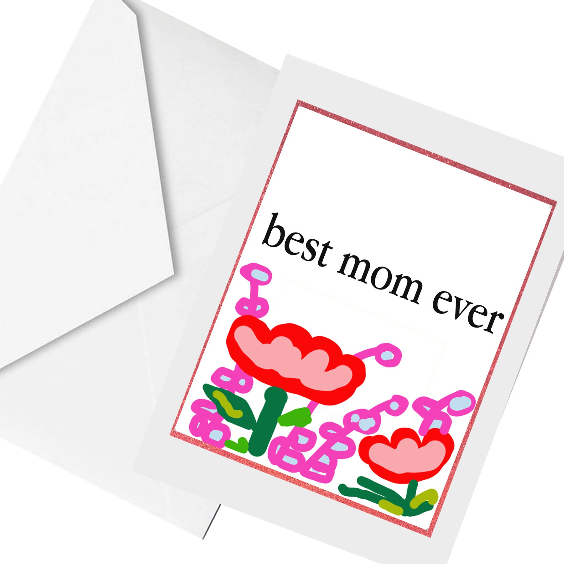 best mom mother's day  ... greeting card