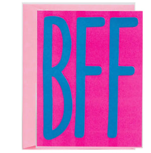 BFF greeting card