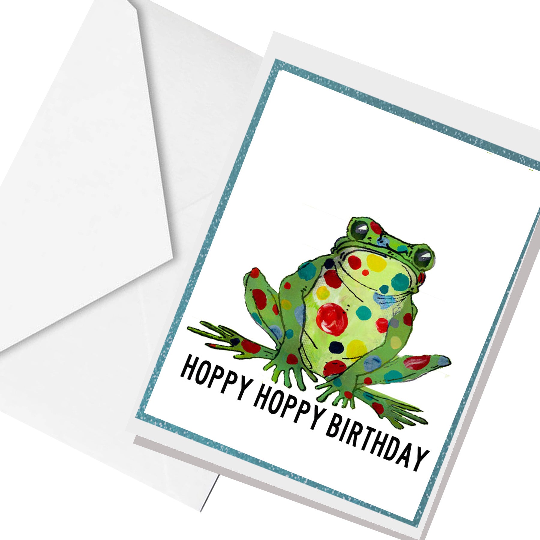 hoppy birthday... greeting card