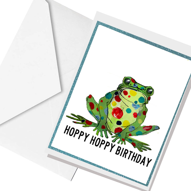 hoppy birthday... greeting card