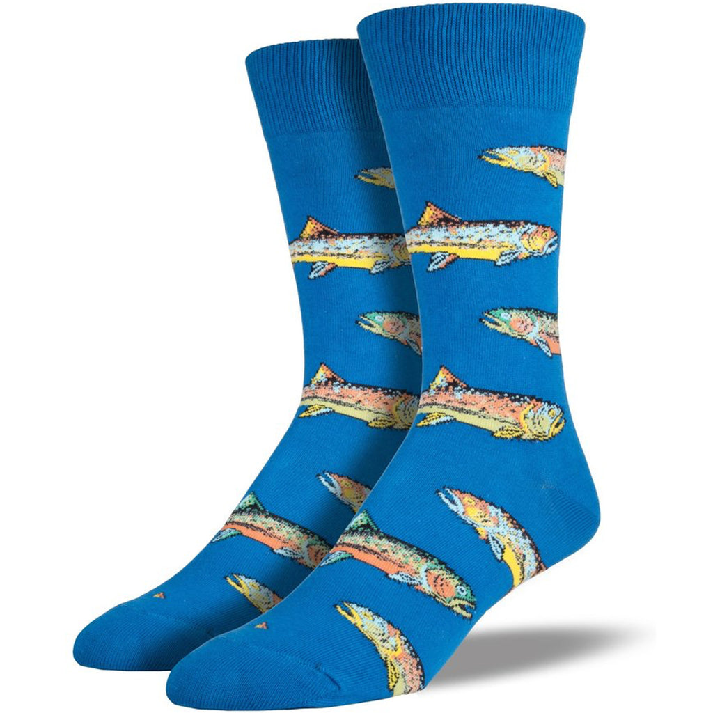 Ocean Blue: Trout Fishing Socks