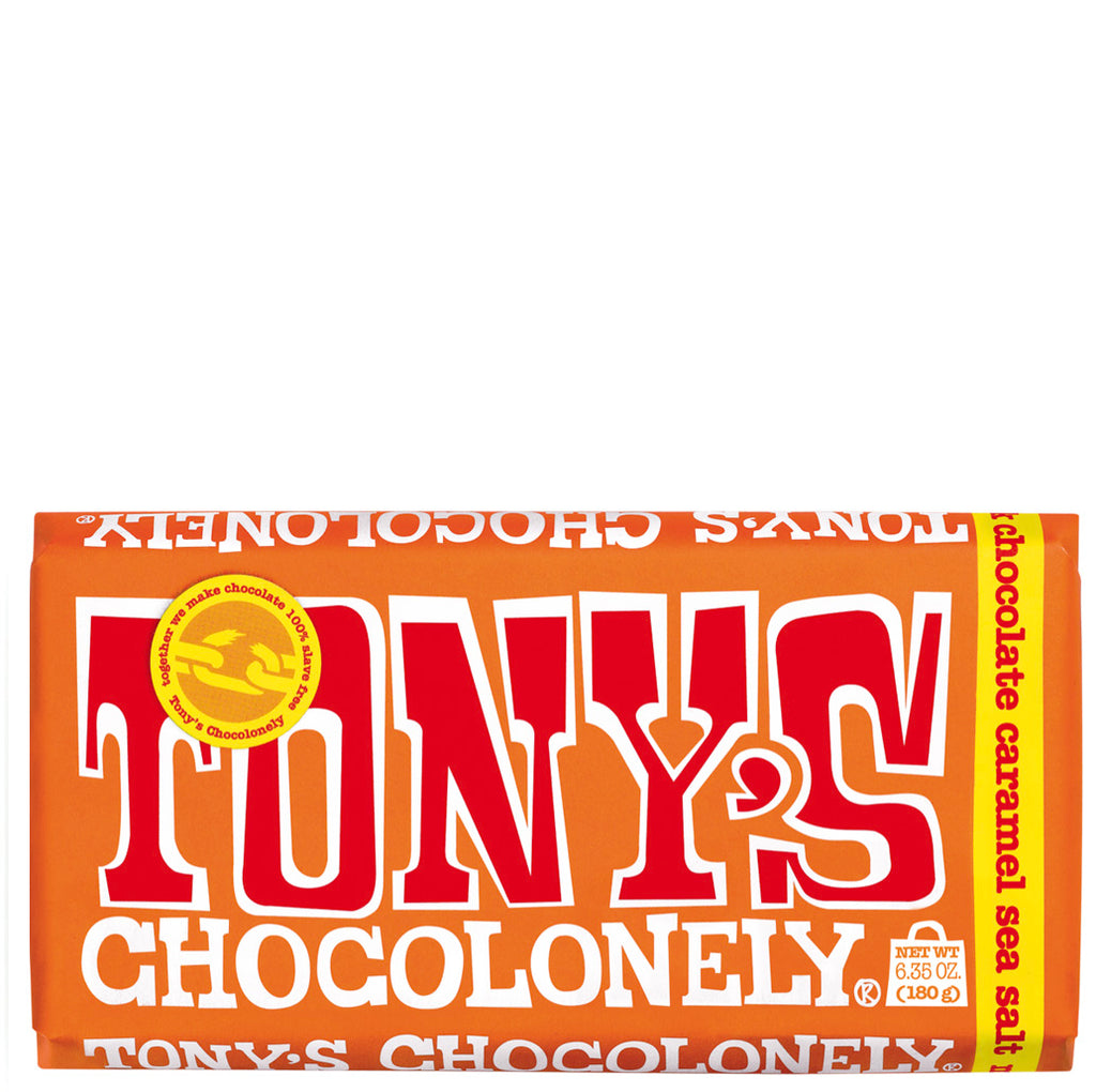 caramel sea salt : Tony's Chocolonely