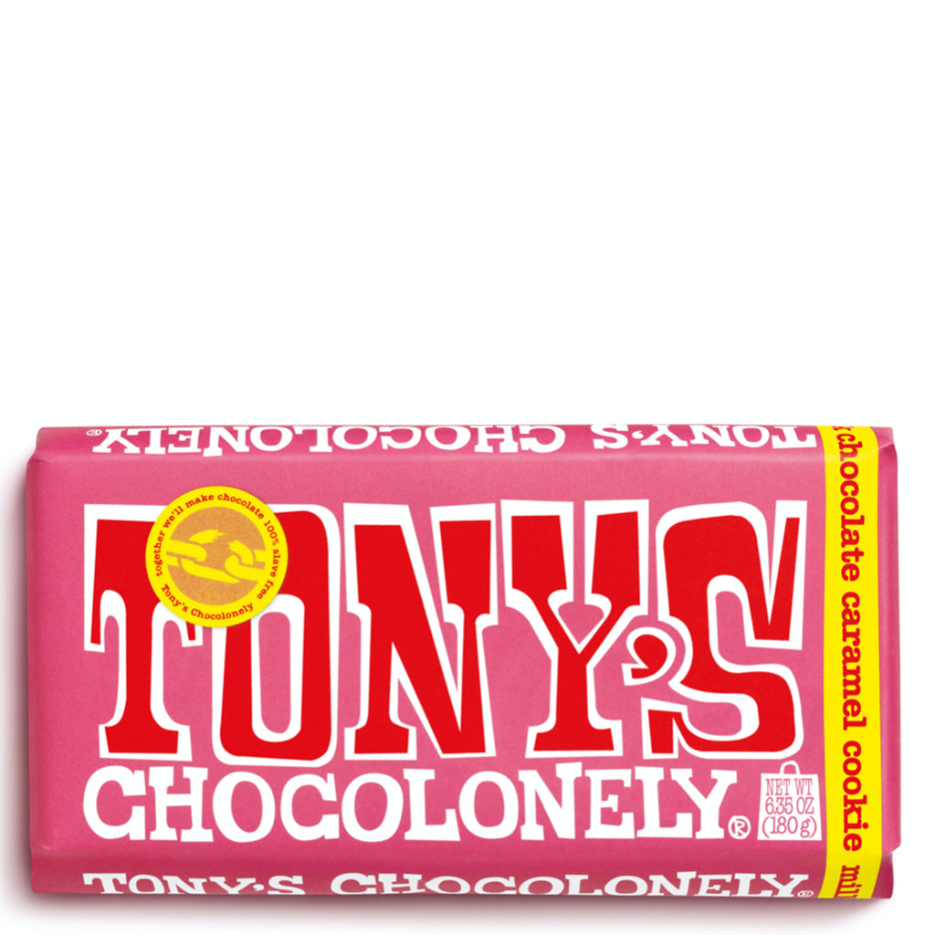 caramel cookie: Tony's Chocolonely