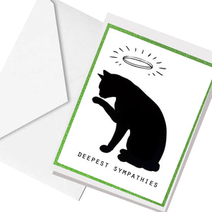 cat sympathy  ... greeting card