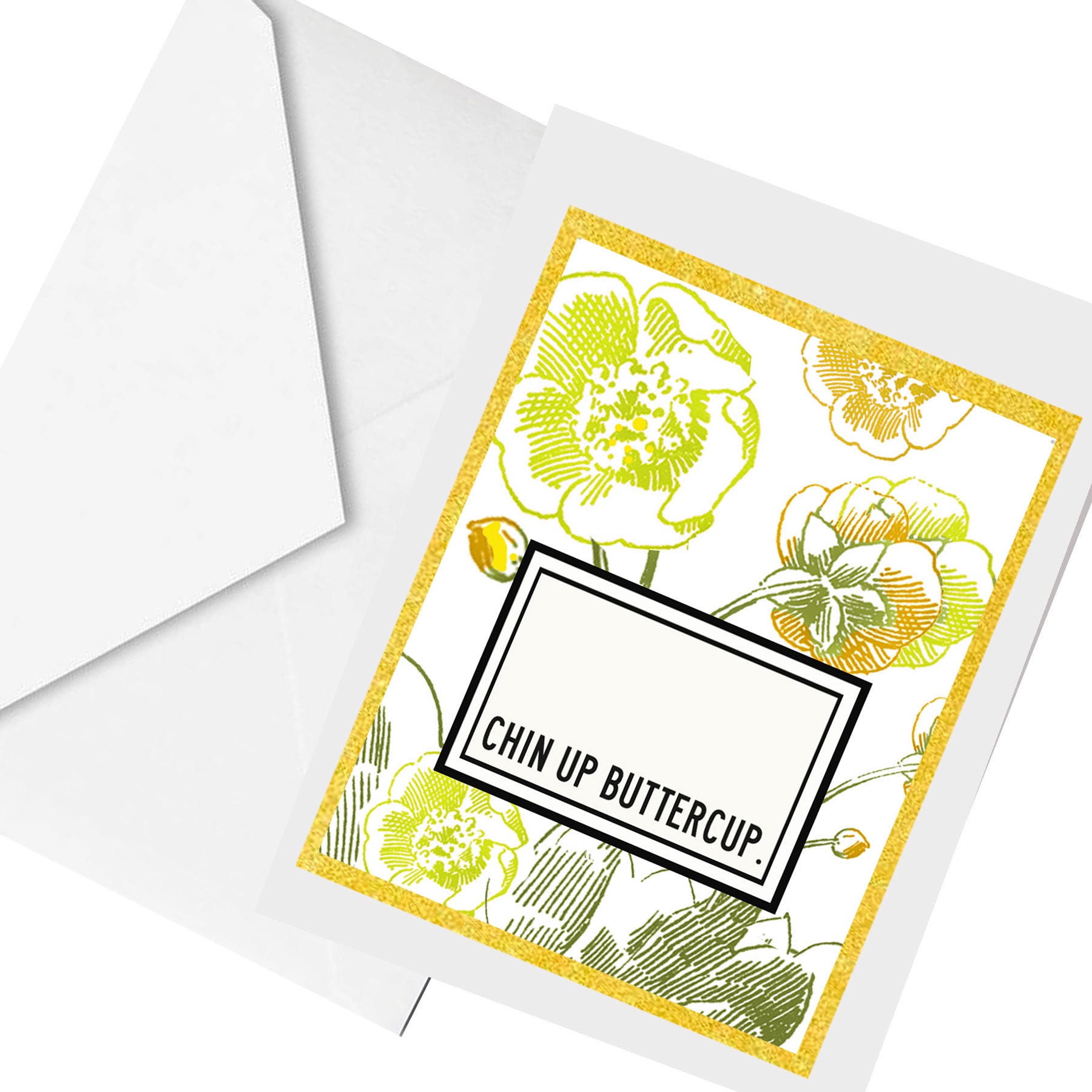 chin up... greeting card