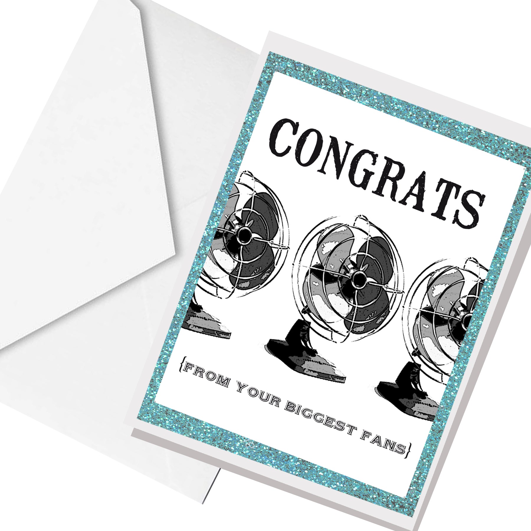 biggest FANS  ... greeting card