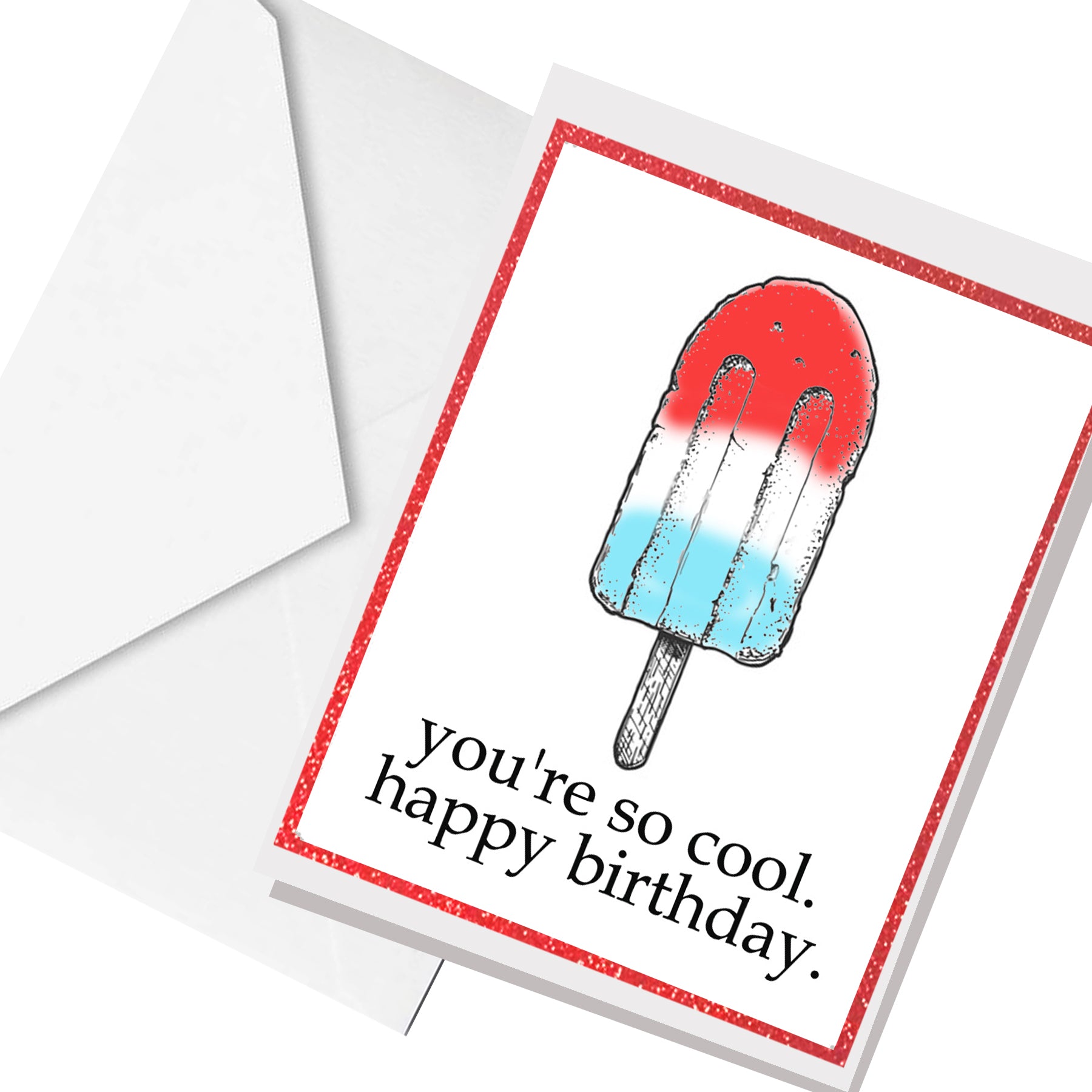 you're so cool... greeting card