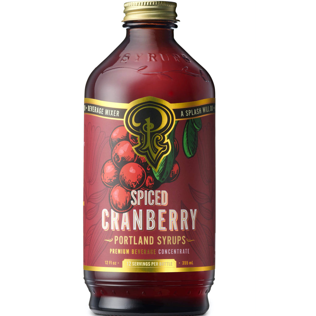 spiced cranberry syrup