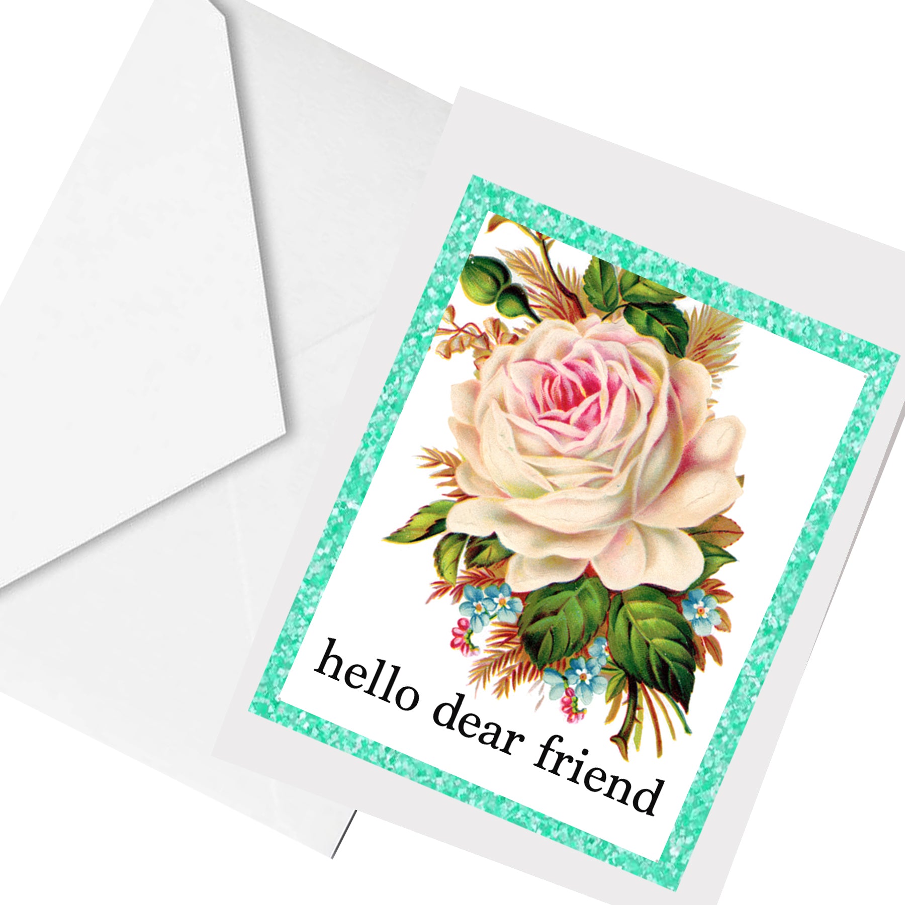 dear friend... greeting card