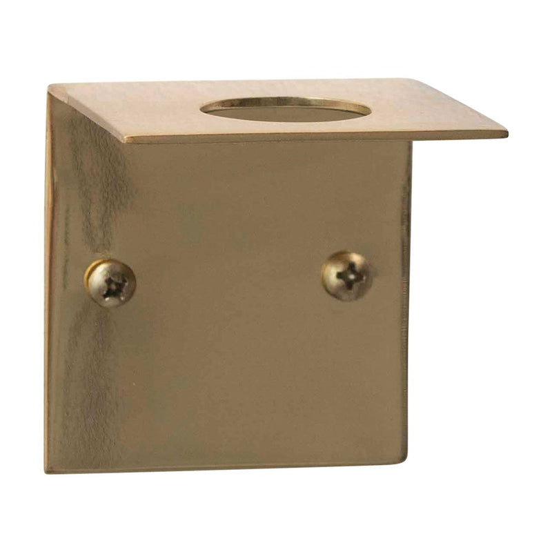 brass wall accent