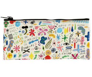 doodle party pencil case