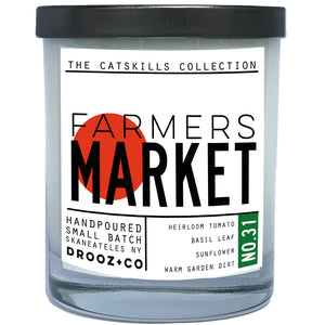farmers market {Catskills Collection} DROOZ candle No.31