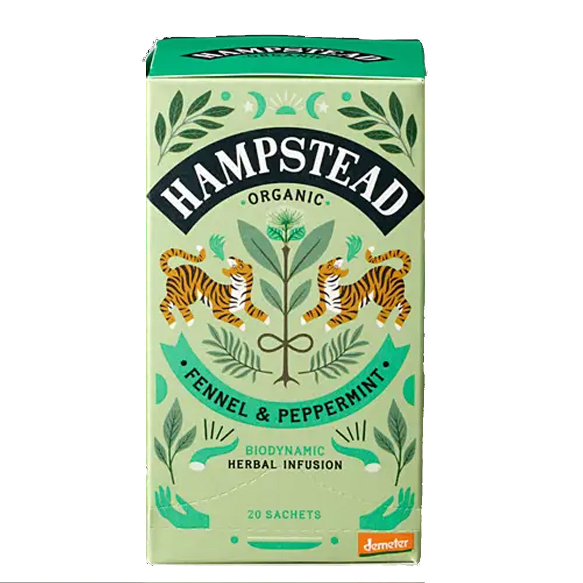 fennel and peppermint : Hampstead organic tea bags