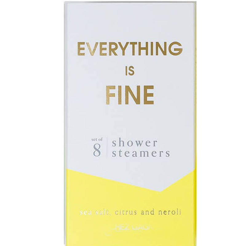 Everything is fine Shower Steamers
