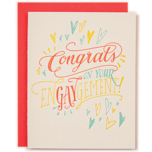 Congrats On Your enGAYgement: greeting card