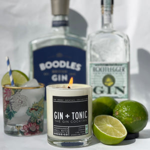 Gin + Tonic {COCKTAIL Collection} DROOZ candle No.18