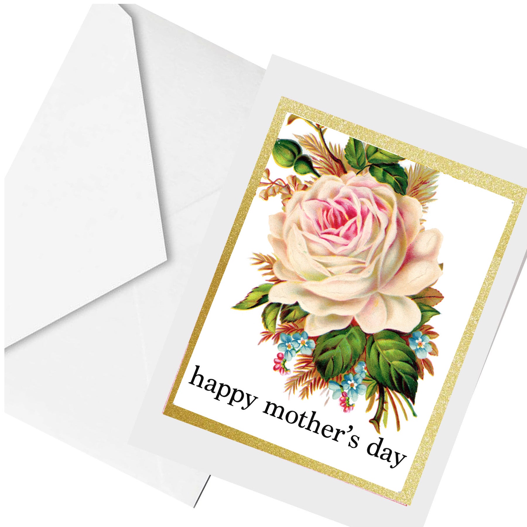 happy mother's day rose ... greeting card