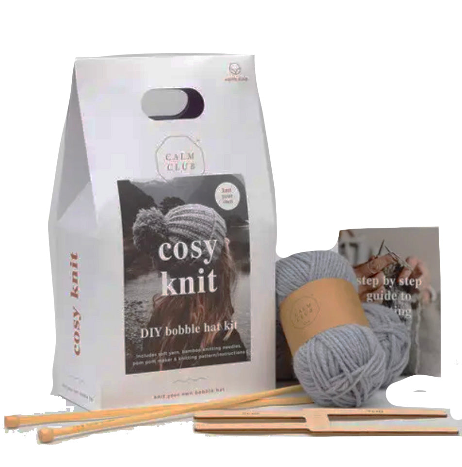 Calm Club Cosy Knit - DIY Bobble Hat Ki