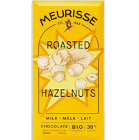 Roasted Hazelnuts Organic Milk Chocolate  (100g)