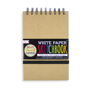 small DIY Sketchbook- White Paper