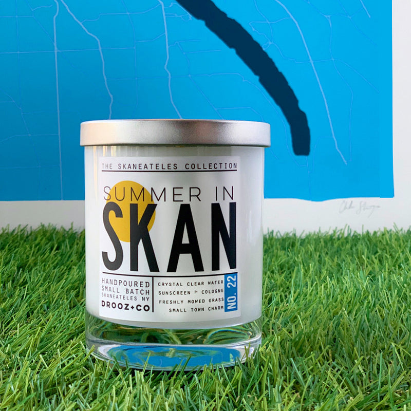 Summer in SKAN {Skaneateles Collection} DROOZ candle No.22