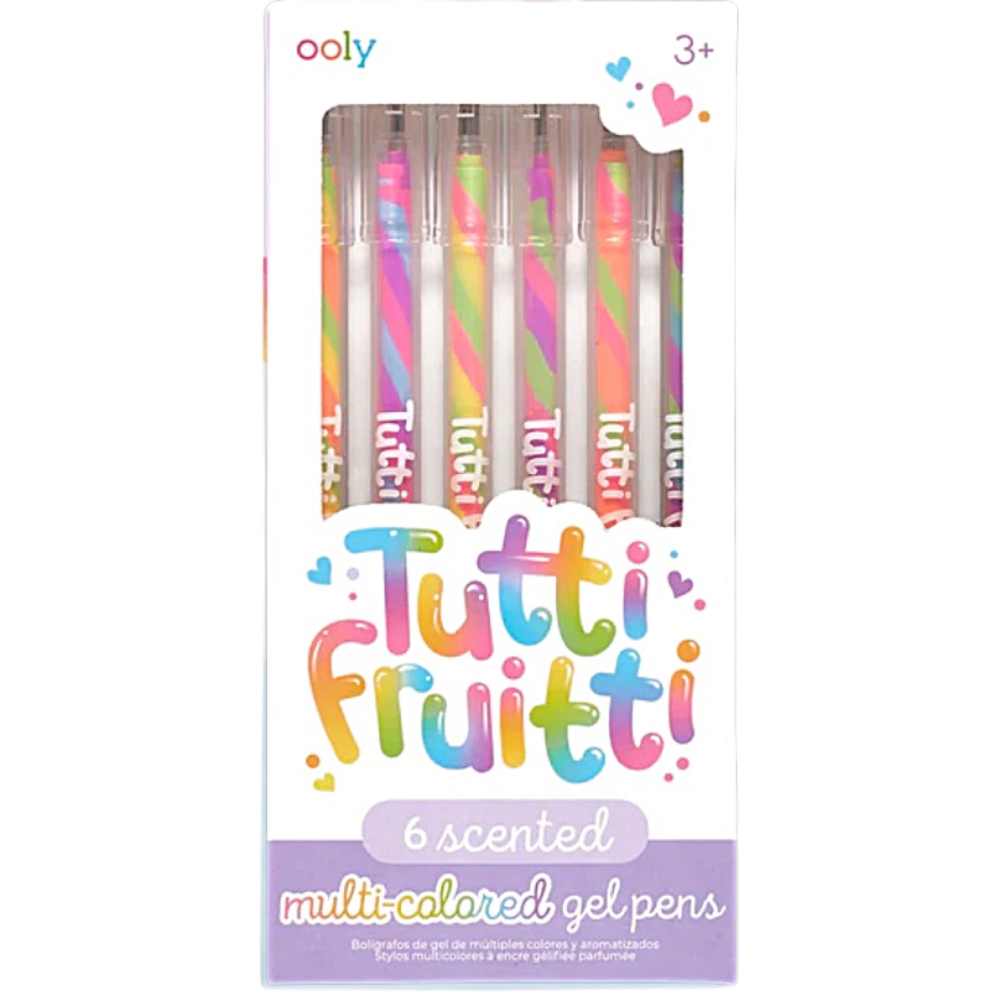 Deliciously sweet fruity gel pens