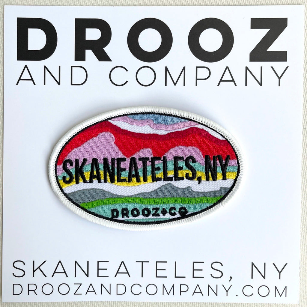 Skaneateles embroidered Patch