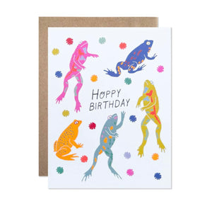 Hoppy Birthday card