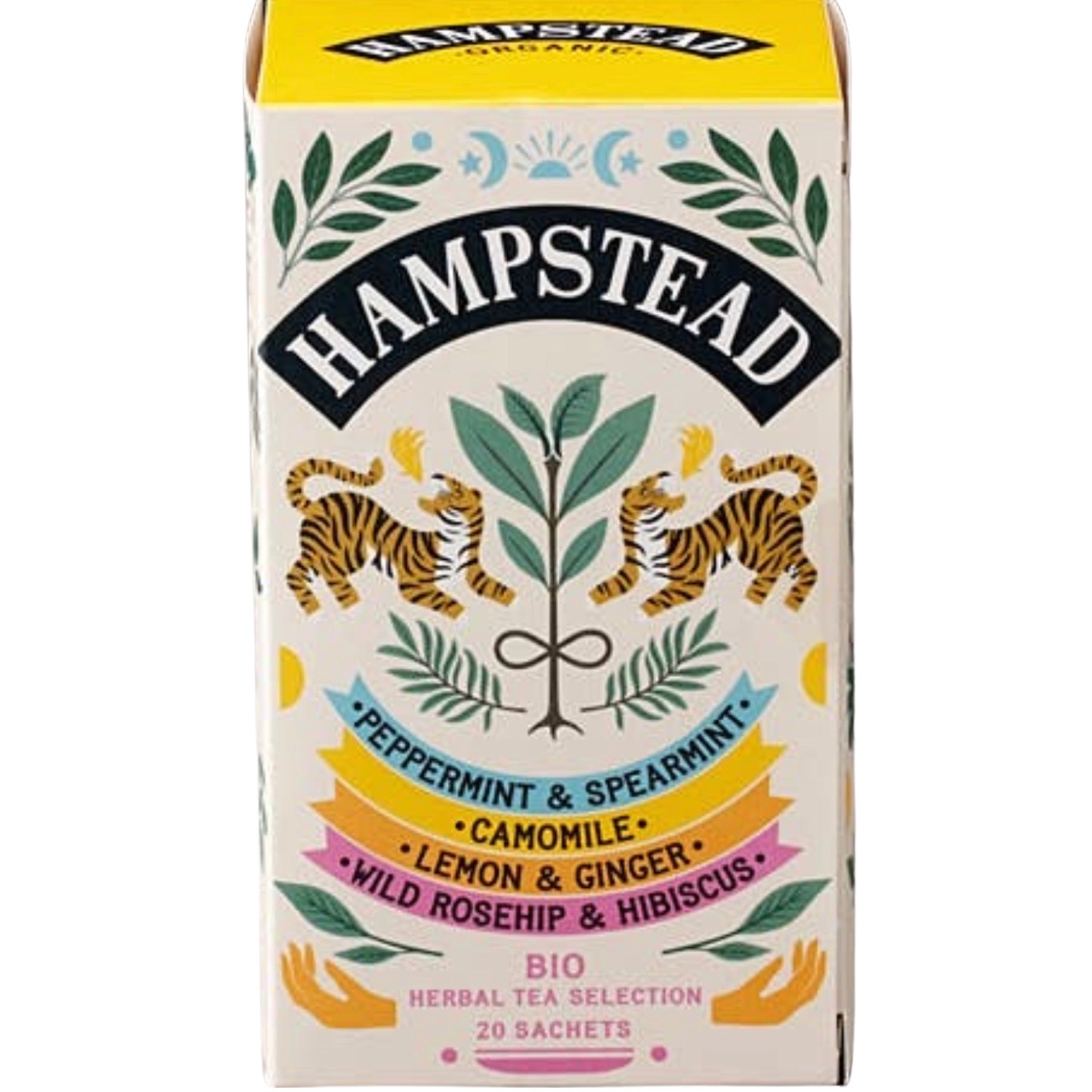Herbal Harmonies Selection Hampstead organic tea bags
