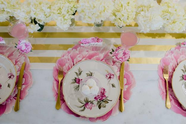 Peony Die-Cut Placemat Sheets Placemat