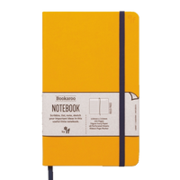 mustard- BOOKaroo A5 notebook