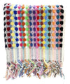 rainbow mix terry towel