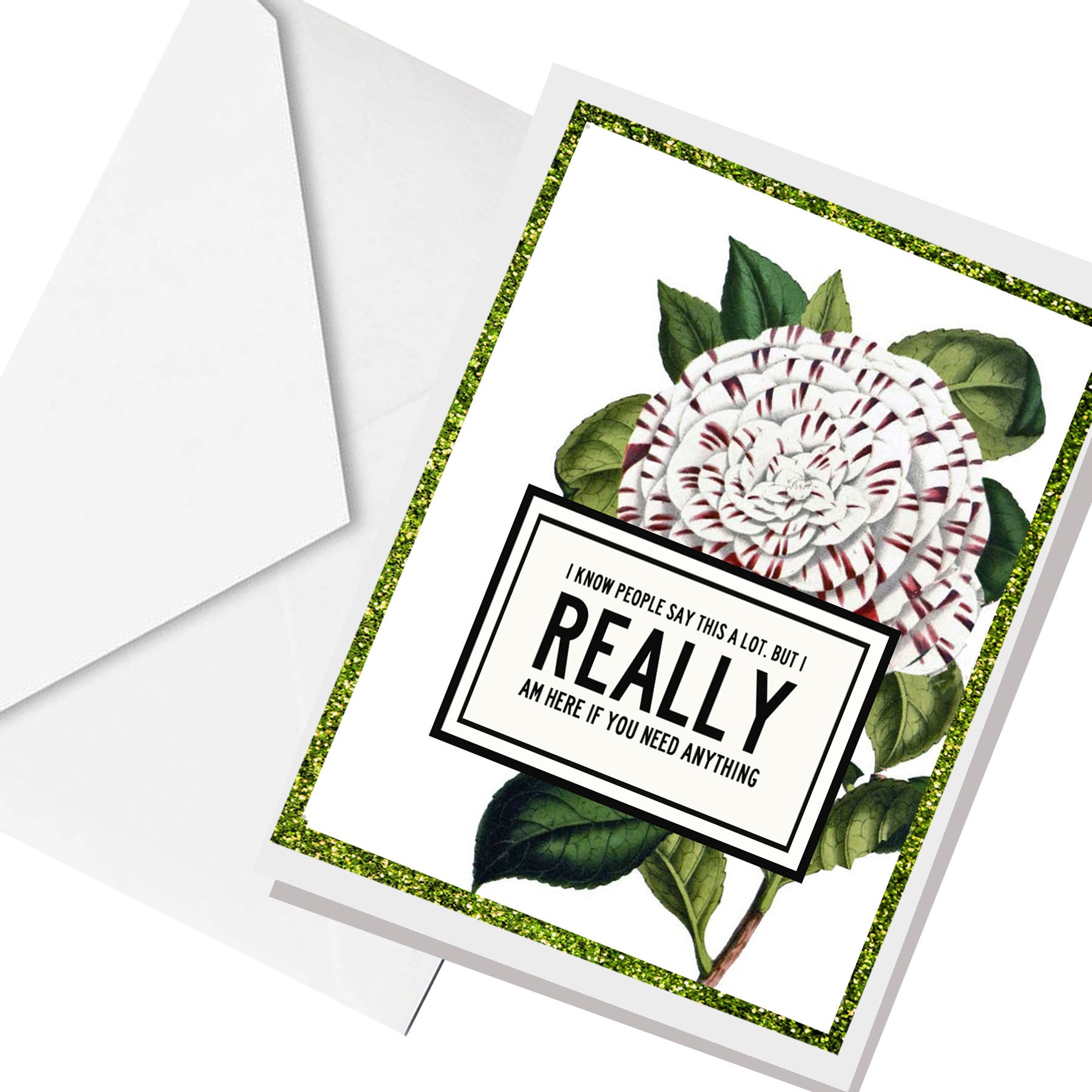 I'm here .. greeting card