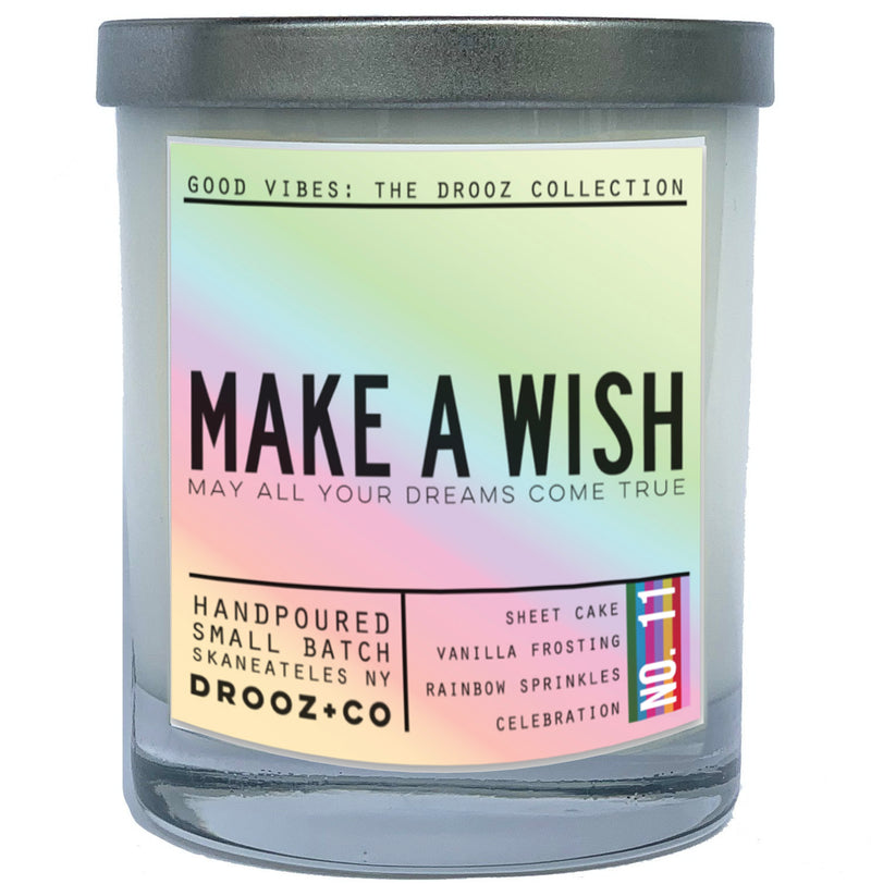 MAKE A WISH {GOOD VIBES Collection} } DROOZ candle No.11