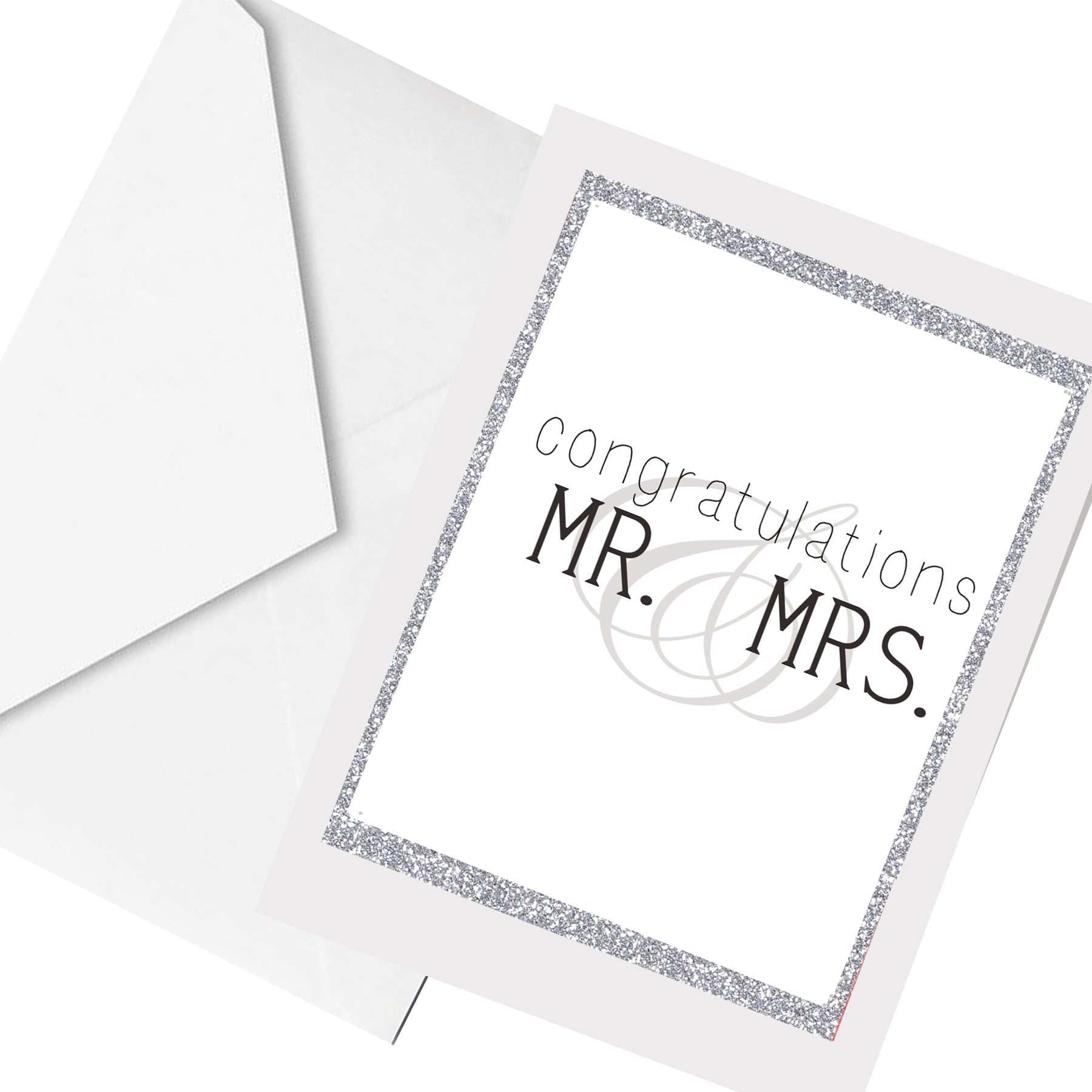 Mr. & Mrs... greeting card