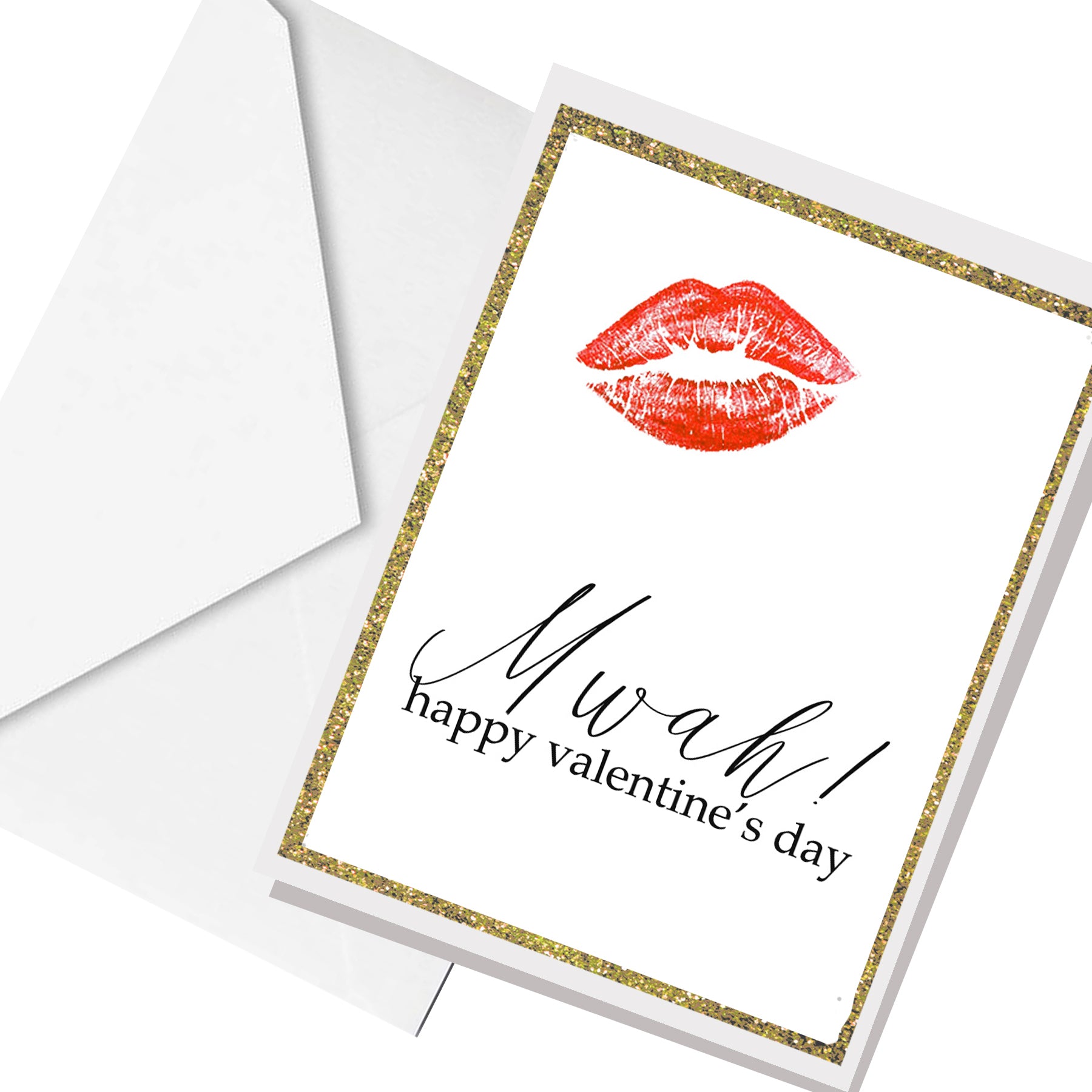 Mwah Valentine ... greeting card