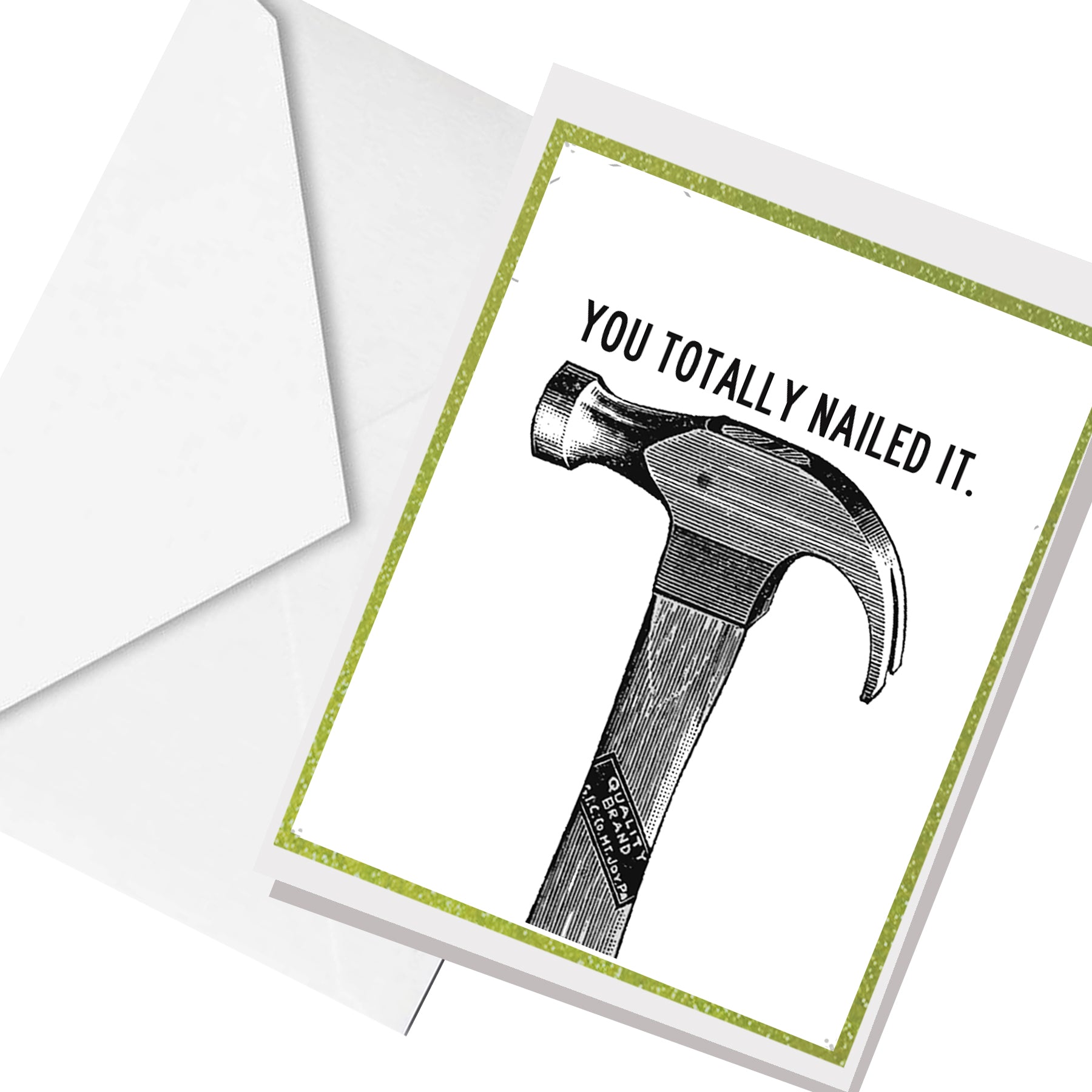 nailed it... greeting card