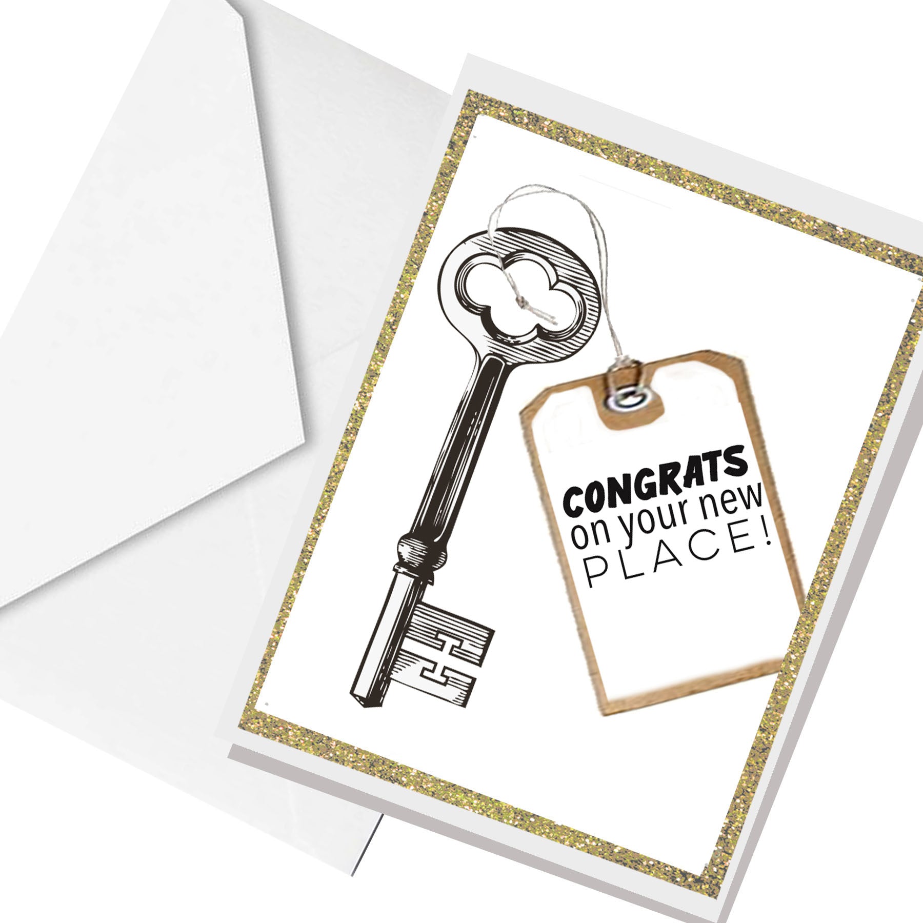 new place ... greeting card