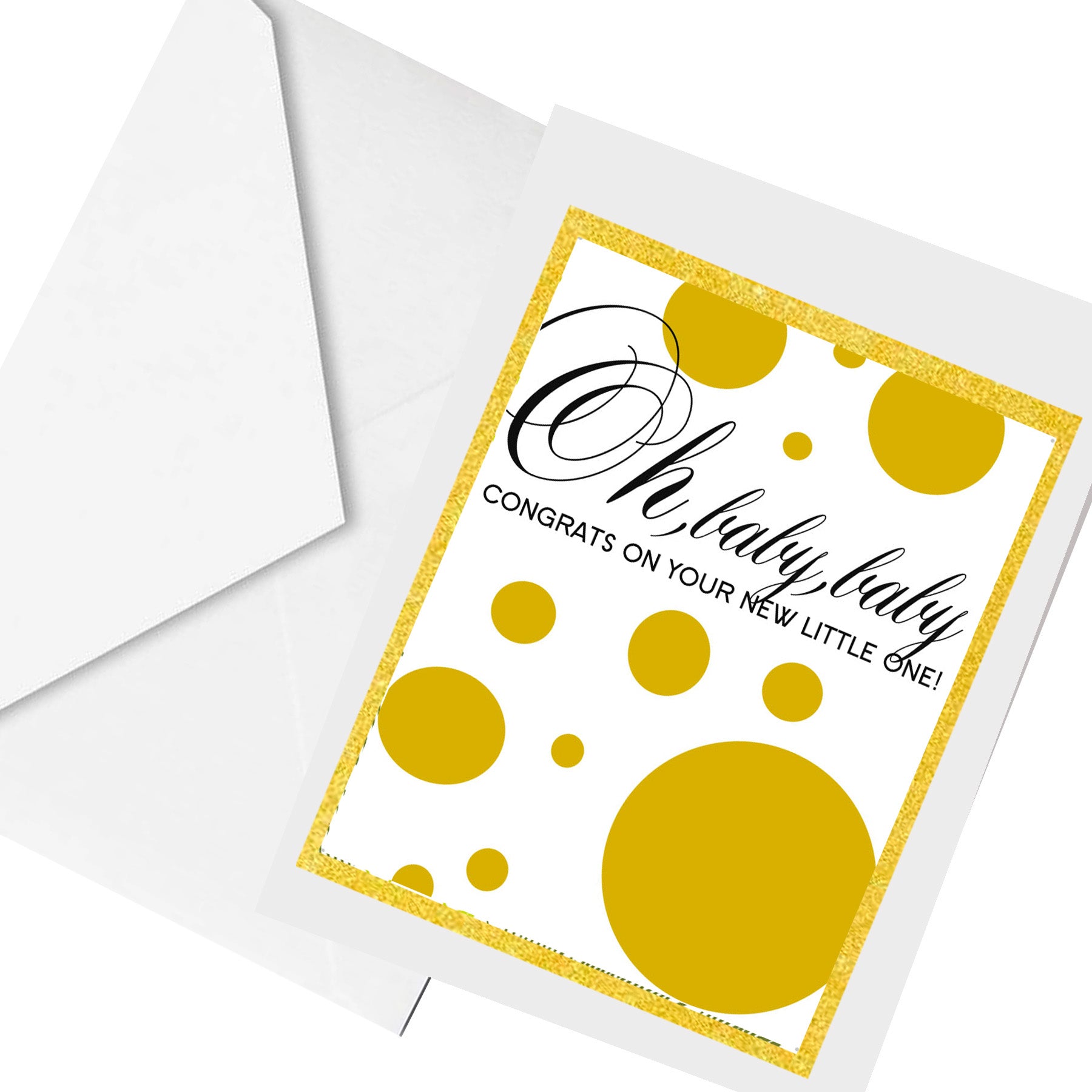 congrats BABY ... greeting card