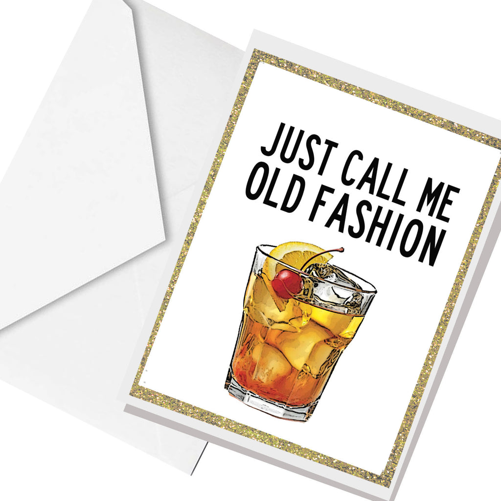 old fashion... greeting card