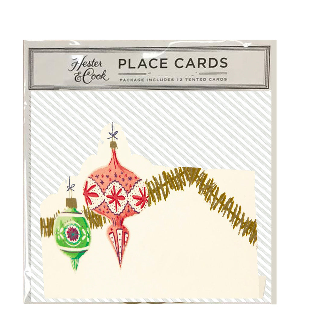 ornament:place card