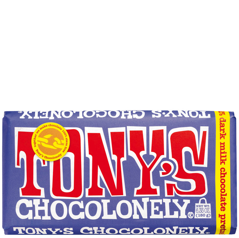 pretzel milk dark : Tony's Chocolonely